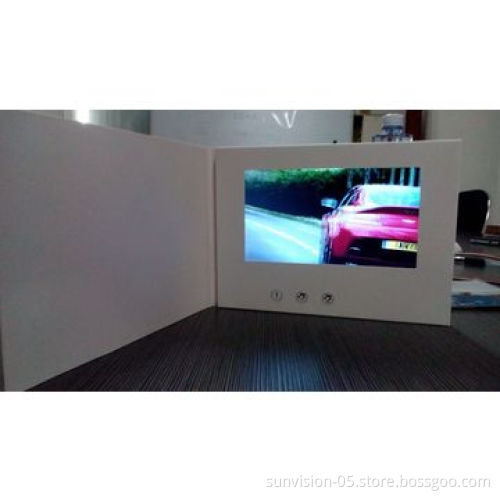 Video greeting card in 2.4'', 2.8'', 4.3'', 7'', 9'', 10.1''